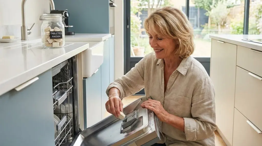 Adiós a las pastillas de lavavajillas: la receta casera que deja tu vajilla impecable en 2 minutos