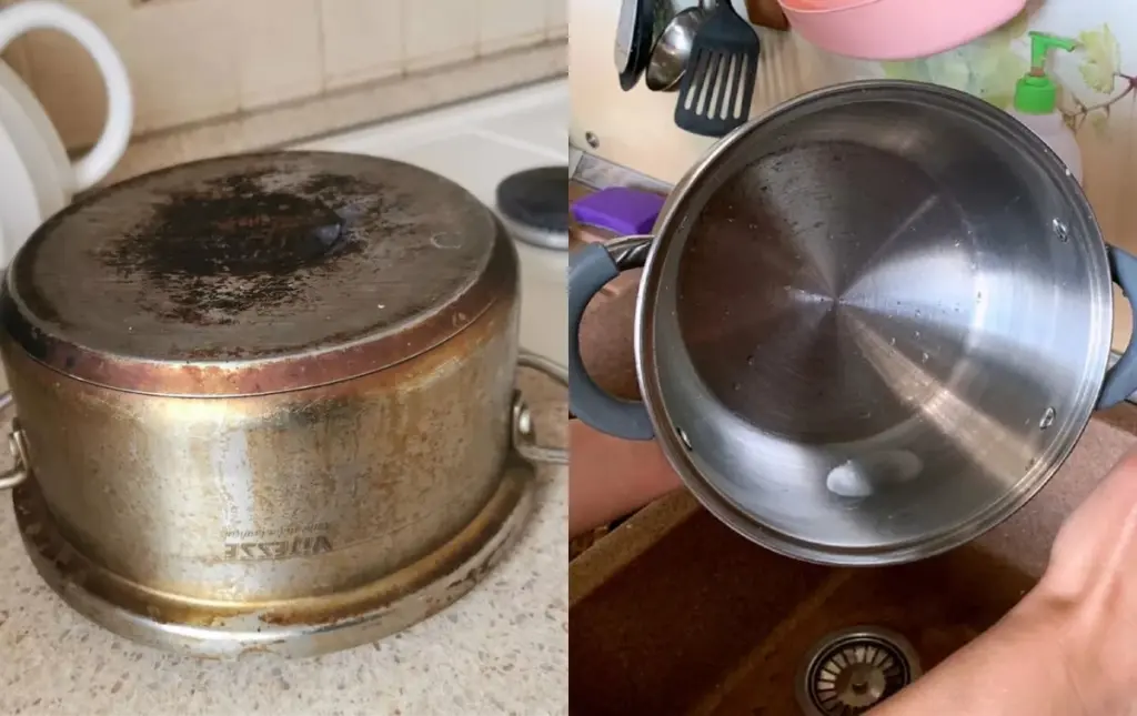 Adiós al sarro: el truco de 3 cucharadas para dejar tus ollas como nuevas