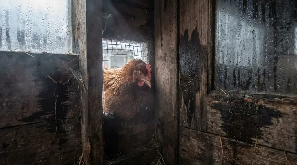 Condensación en las paredes: Cómo un error común de invierno casi arruina mi gallinero