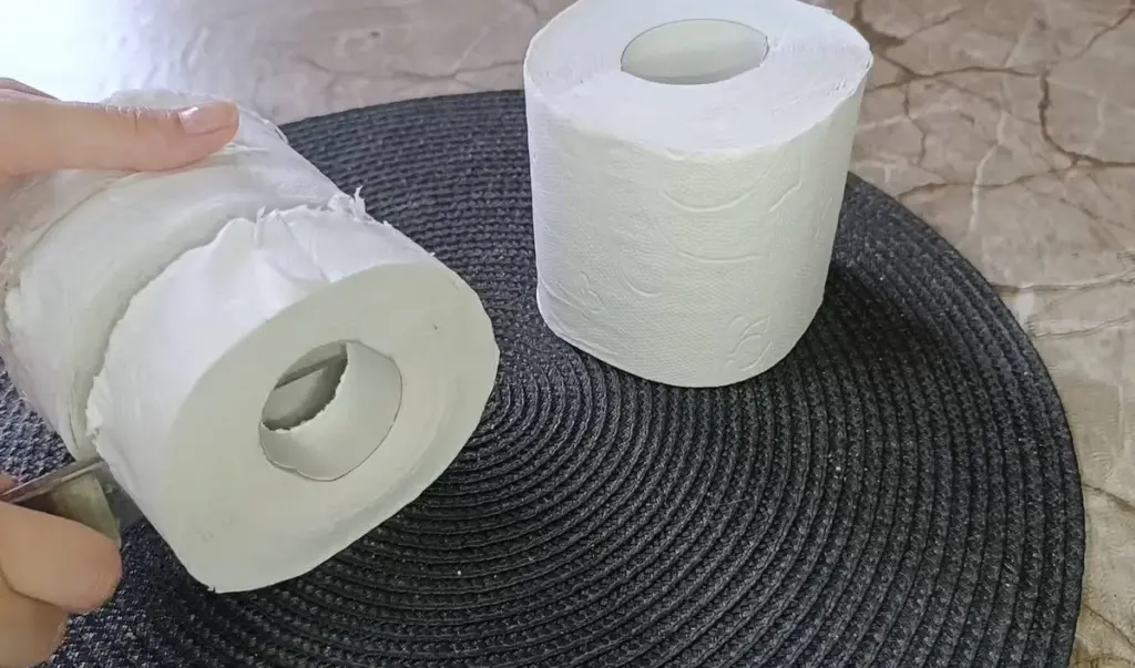 Cortar el papel higiénico como pan: el truco que te cambiará la vida