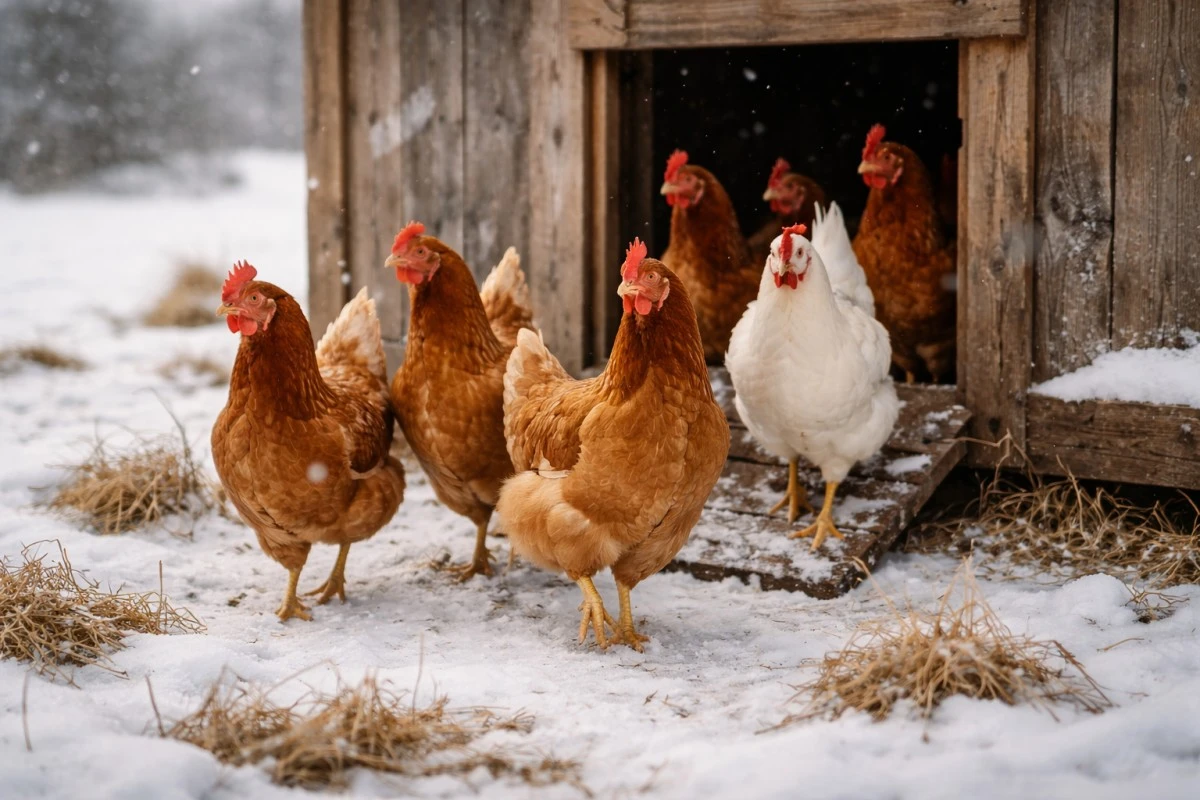 El ajuste secreto que mantiene tu gallinero seco y tus gallinas sanas en invierno - image 1
