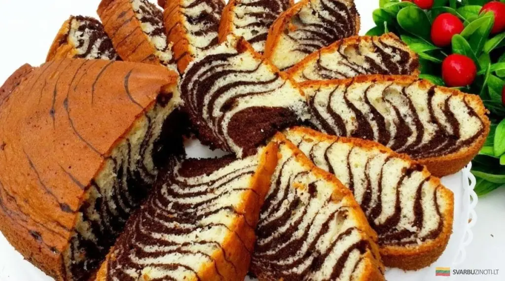 El bizcocho cebra infalible: la receta que todos pueden hacer y triunfar