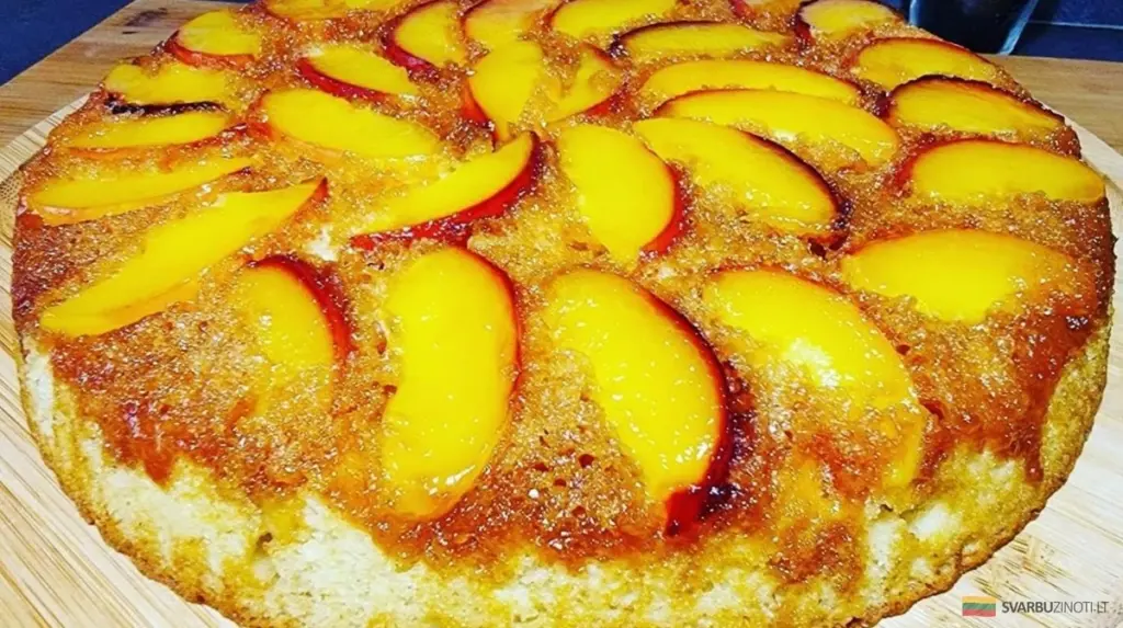 El pastel de melocotón que te transportará a las mil y una noches: receta rápida y fácil