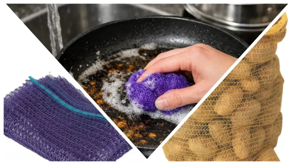 El truco viral: Usa las bolsas de malla de patatas y cebollas para dejar tus ollas como nuevas