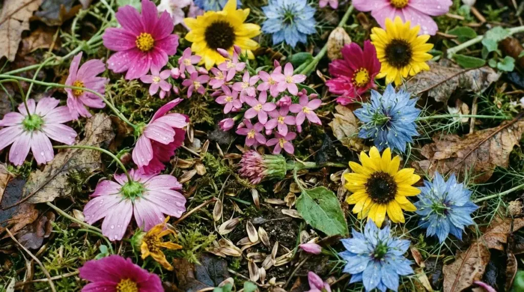 Flores que se siembran solas y atraen pájaros en España: tu jardín autónomo