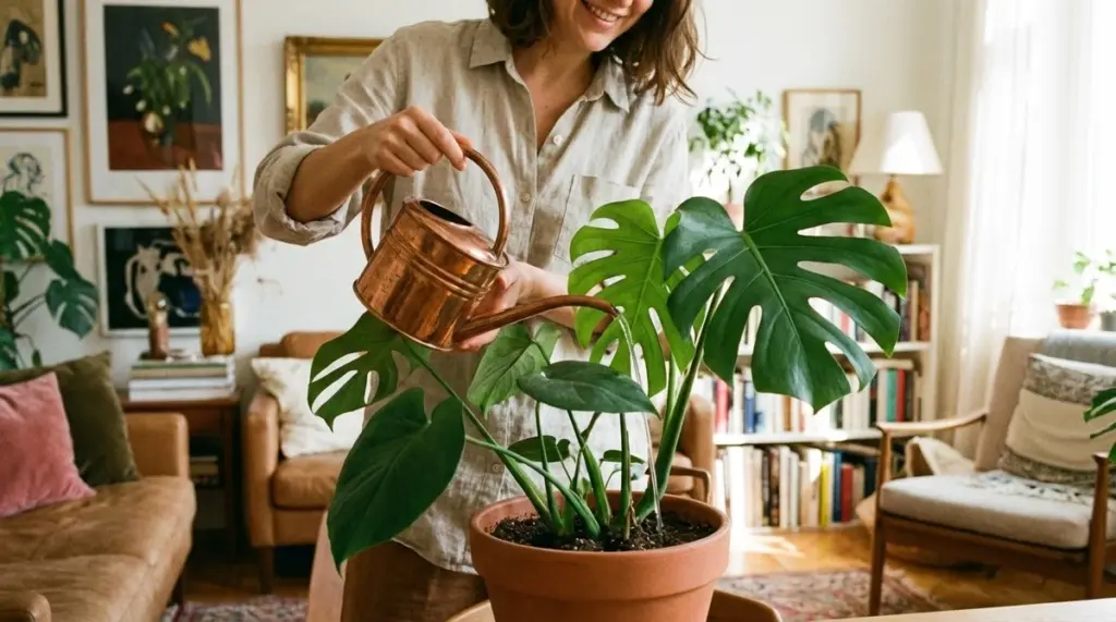 ¿Hojas caídas? Podrías estar matando a tu planta por exceso de agua, no por falta