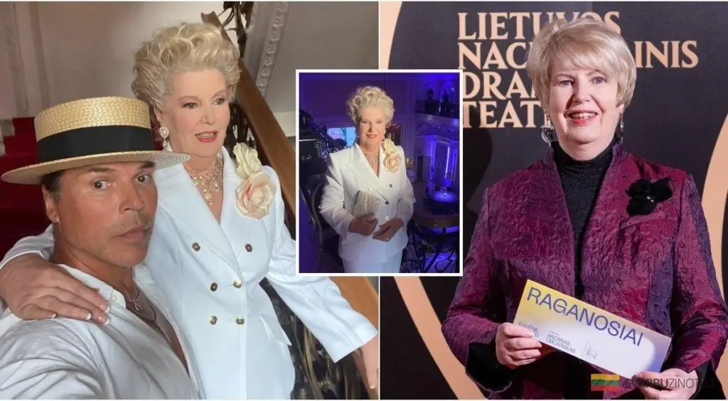 Juozas Statkevičius transforma a Vaiva Mainelytė em uma verdadeira diva de Hollywood