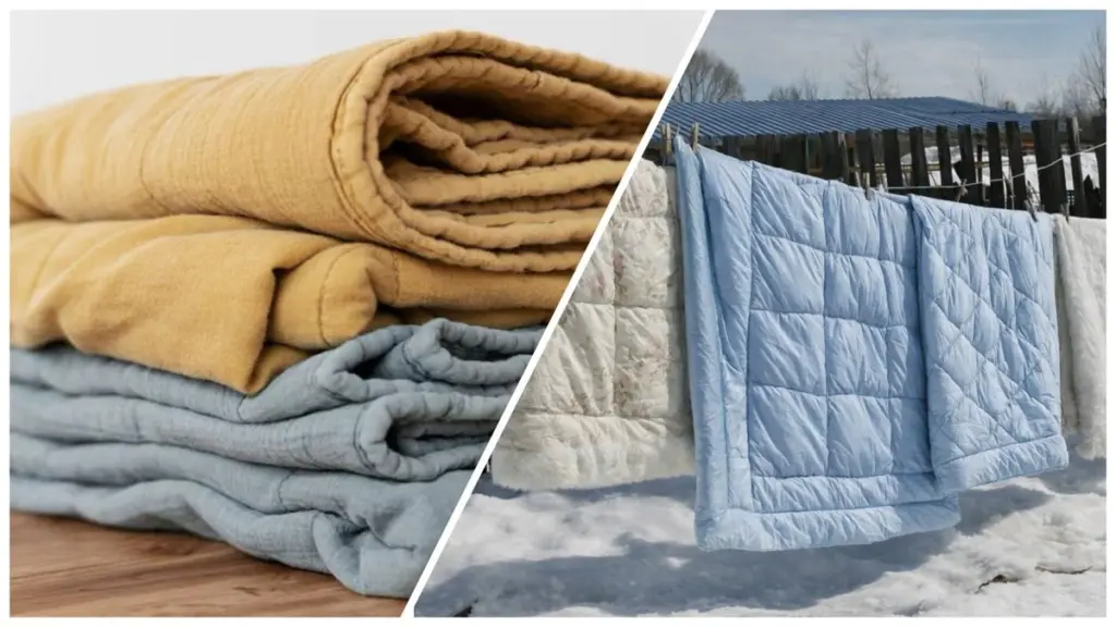 Por qué el frío extremo es el mejor secreto para renovar tus mantas