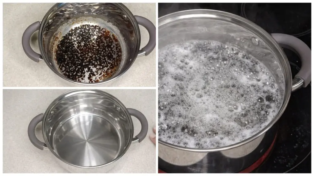 Un ingrediente oculto en tu cocina para eliminar el hollín de las ollas quemadas