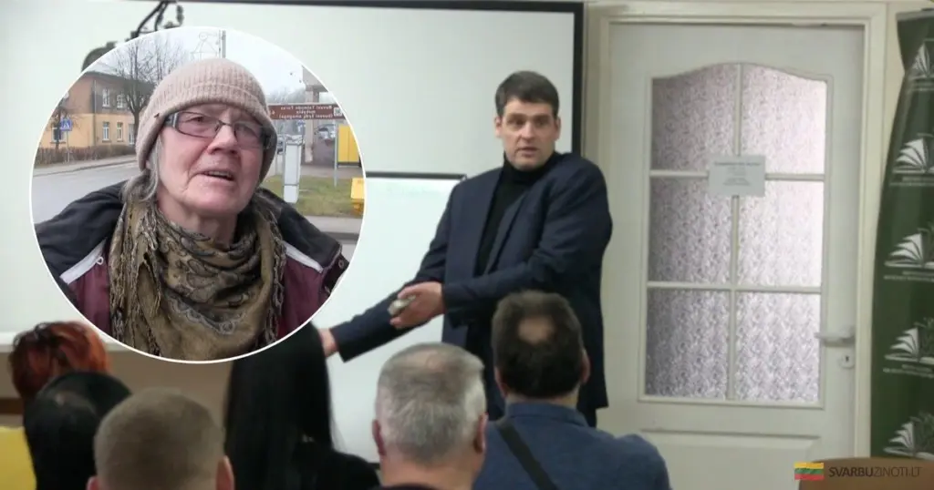 Žemaitaitis: el político que divide opiniones en su gira por pueblos