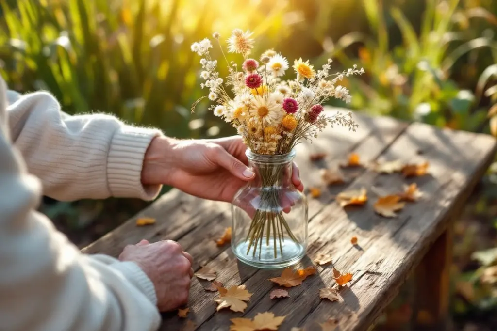 6 maneras de transformar ramos marchitos en decoración que dura años
