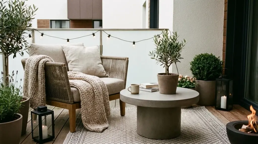 7 trucos para que tu pequeño jardín o terraza parezca un oasis (y engañar a la vista)