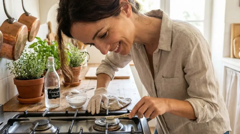 Adiós al frote: el dúo casero que deja tus rejillas de gas relucientes sin esfuerzo