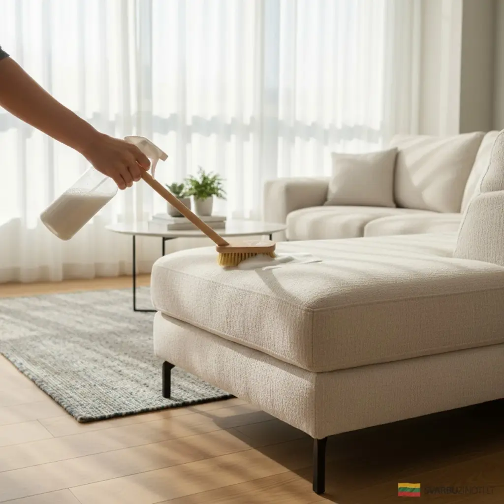 Adiós manchas en tu sofá: la solución casera que ya tienes en la cocina