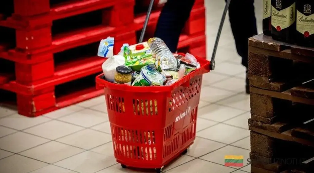 ¿Bajaron los precios de la comida en septiembre en Lituania? Así cambiaron las cestas de productos económicos