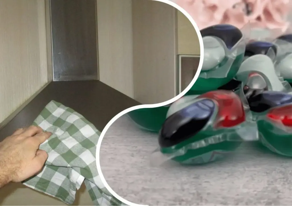 Cápsulas de detergente para lavandería: Un truco de limpieza inesperado para tu cocina