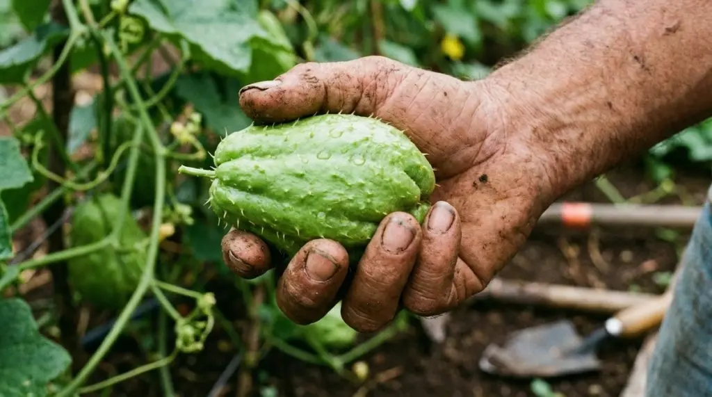 Chayote: El exótico tesoro que tu huerto necesita para deslumbrar (y que puedes empezar a cultivar ya)