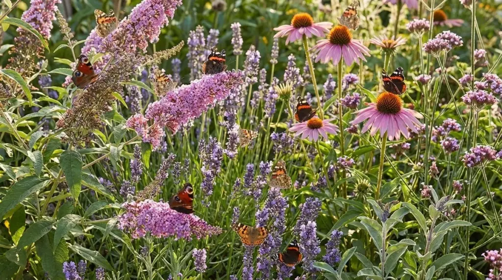 Cinco plantas que atraen mariposas y exigen cero riego
