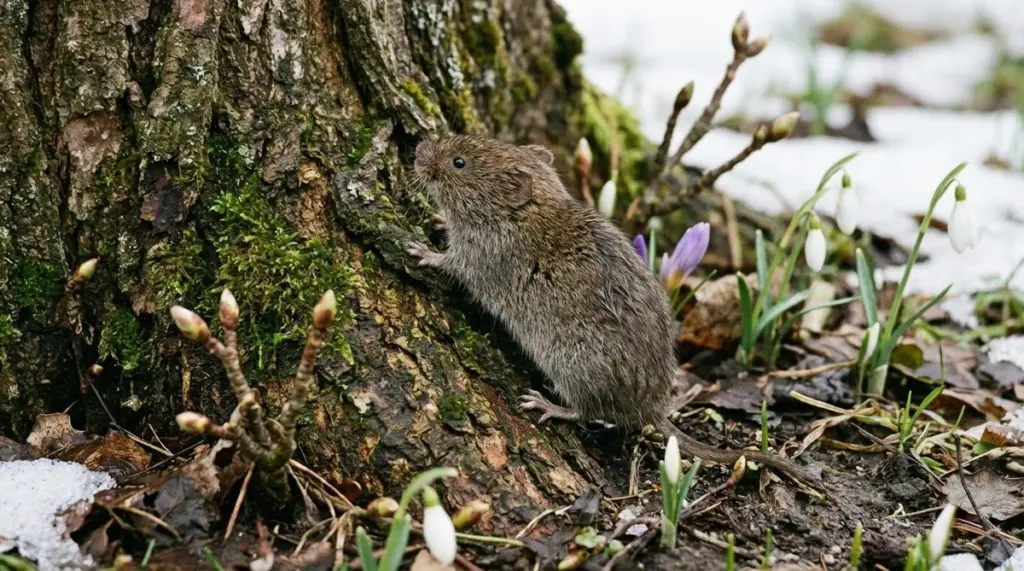Cubre las raíces de tus frutales jóvenes con cartón: el método infalible contra los topillos que nadie te contaba