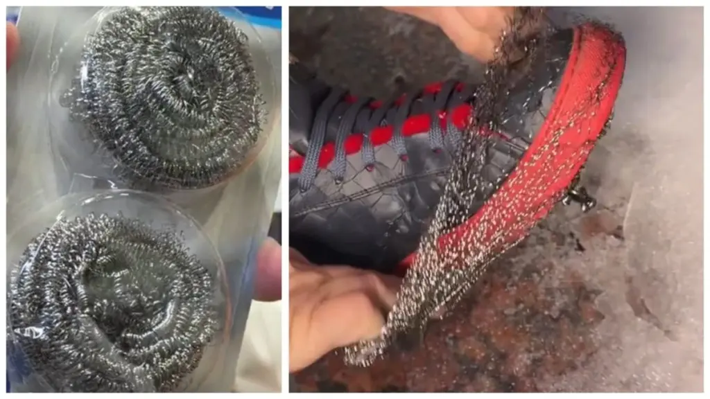 Dos estropajos de metal en mi bolso en invierno: mi salvación contra el hielo