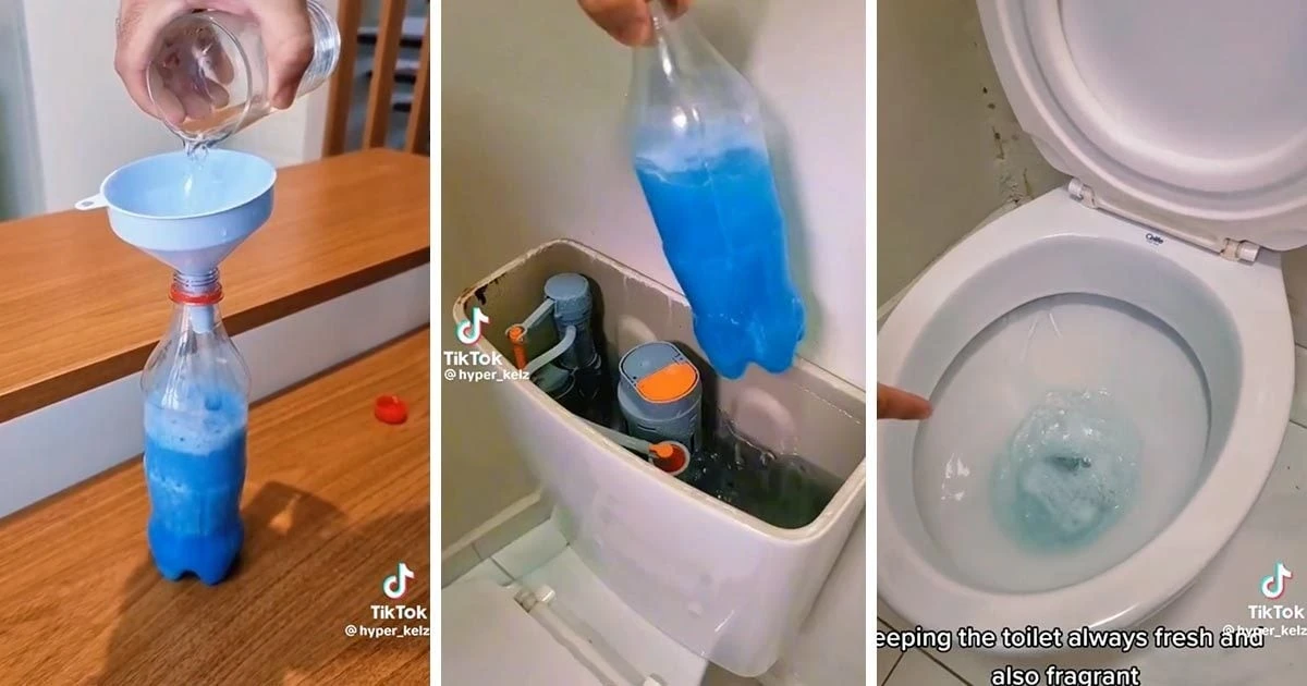 El secreto nocturno para un inodoro impecable: adiós a la limpieza con este líquido milagroso - image 1
