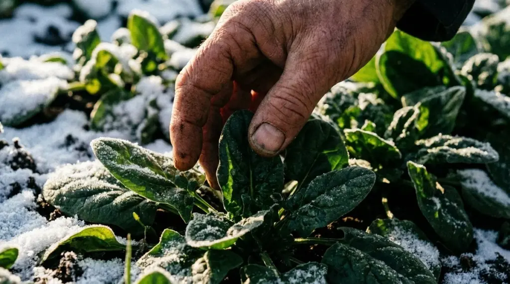 El secreto nórdico: cultiva espinacas tiernas y crujientes en pleno invierno