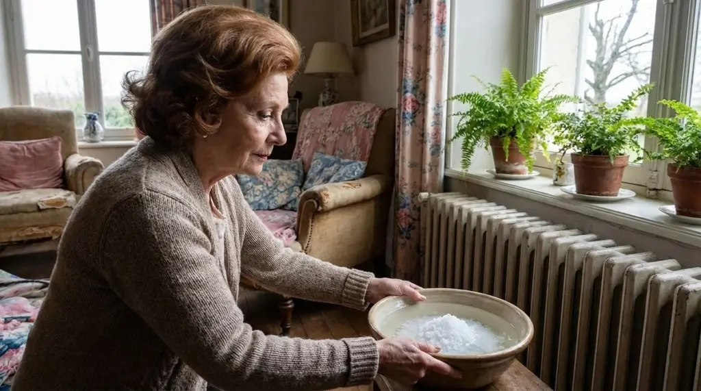 El truco del agua salada junto al radiador: el secreto para bajar la calefacción sin temblar