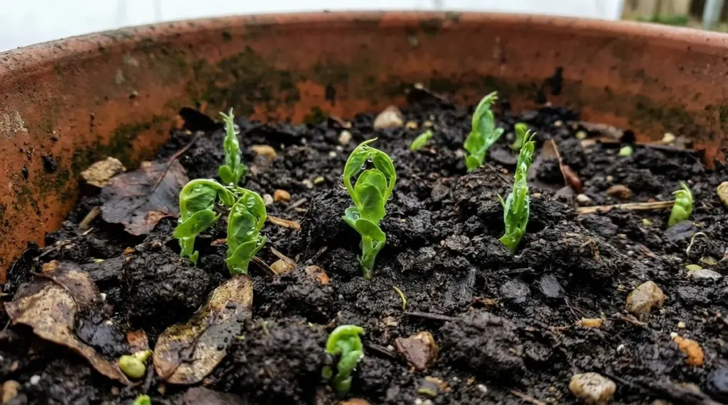 El truco de los 24 horas que adelanta tu cosecha de guisantes en febrero