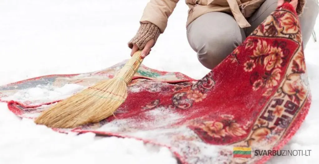 El truco infalible para limpiar tu alfombra con nieve: ¡un secreto revelado!