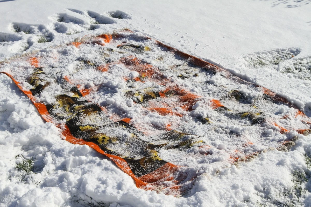 El truco infalible para limpiar tu alfombra con nieve: ¡un secreto revelado! - image 1