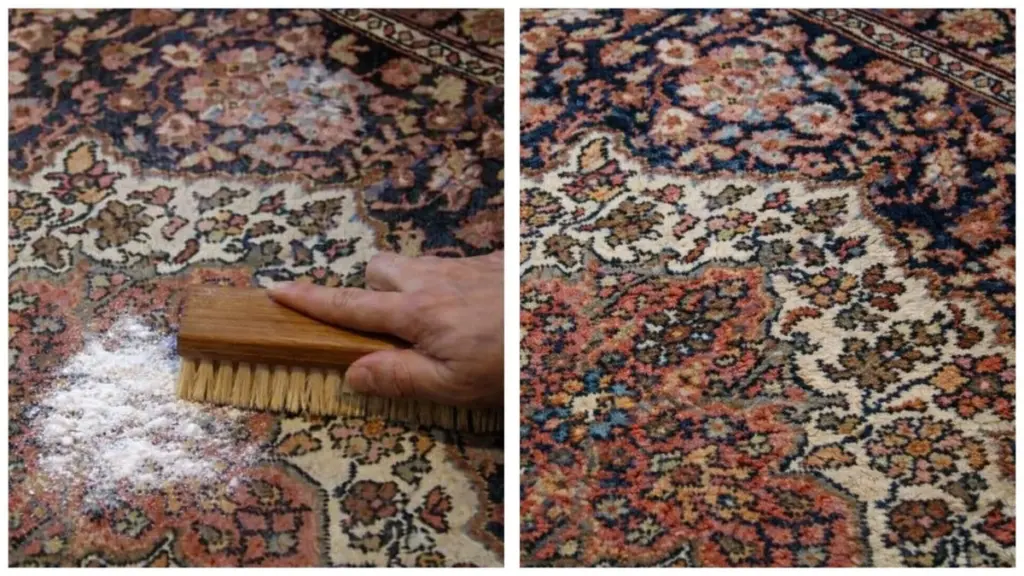 Este truco con bicarbonato dejará tu alfombra pisoteada como nueva