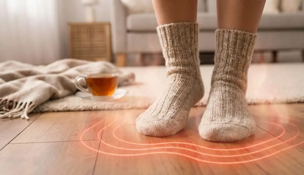 Este truco simple aumenta la temperatura de tu habitación 3 grados: el suelo helado se acabó