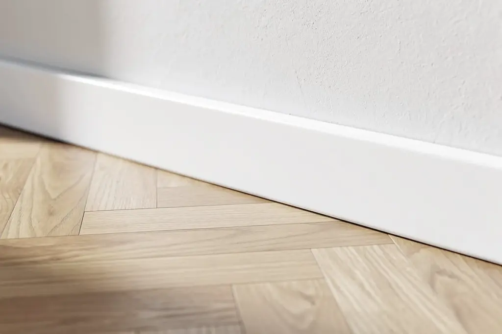 Fijar rodapiés sin polvo: la técnica secreta que dura años