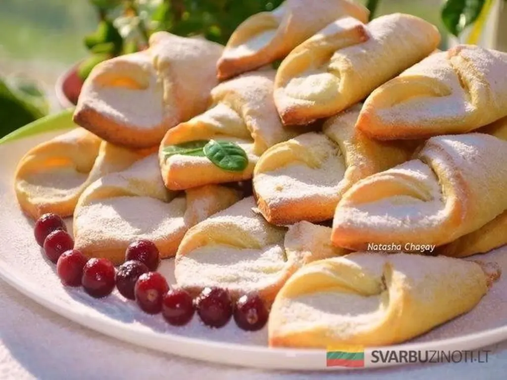Galletas de requesón para el té: deliciosas y sorprendentemente bonitas