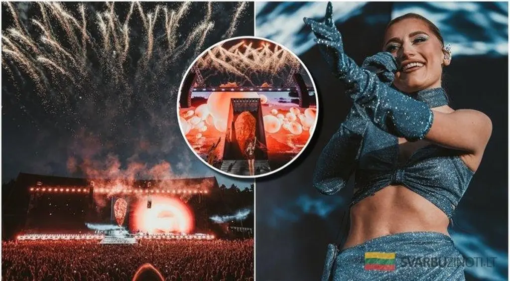 Jessica Shy deslumbra a miles bajo las estrellas en su mayor concierto al aire libre