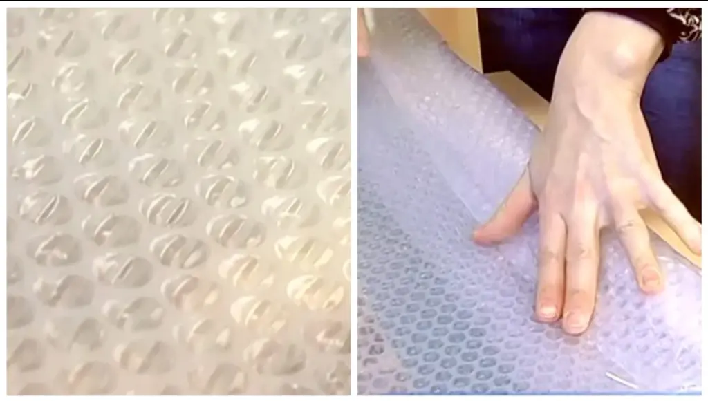 La burbuja protectora de tus paquetes ahora calienta tu hogar en invierno