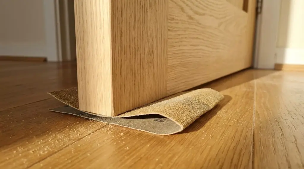 La ingeniosa solución que evita levantar puertas pesadas sin desmontar