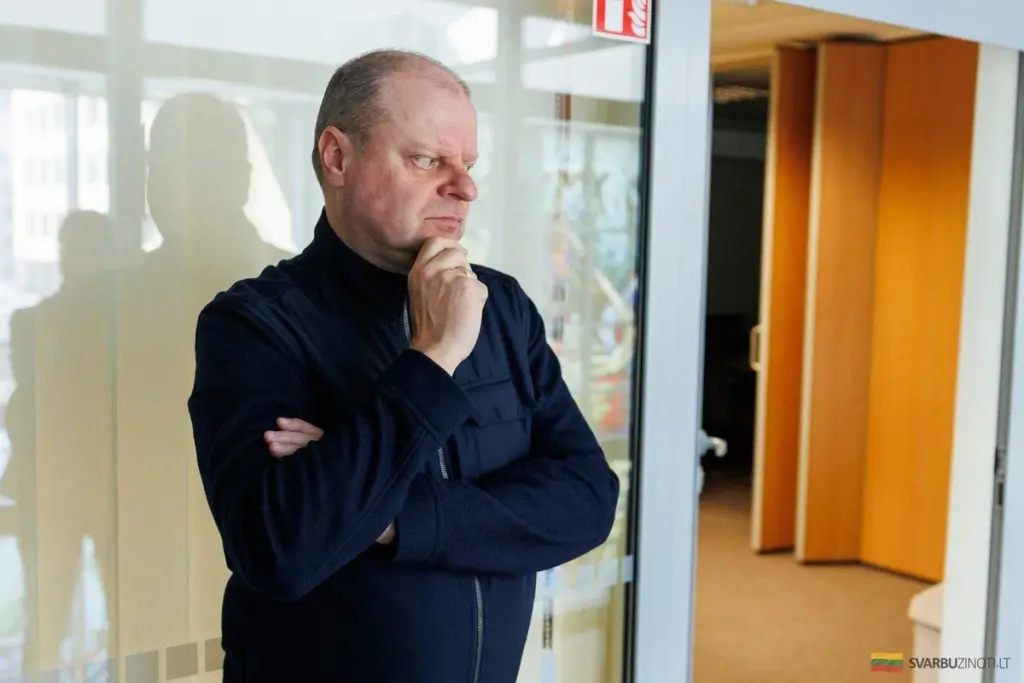 La sorprendente revelación de S. Skvernelis tras los registros en su despacho