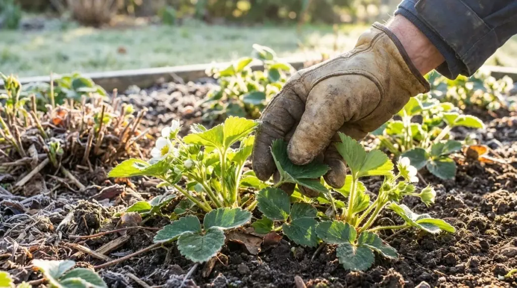 Los abuelos lo hacían: la sencilla técnica para recolectar fresas antes que nadie