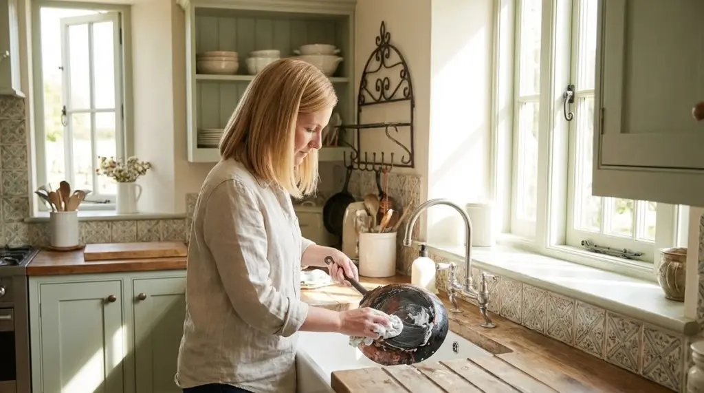 No más sartén quemada: este polvo casero revive tus utensilios de cocina