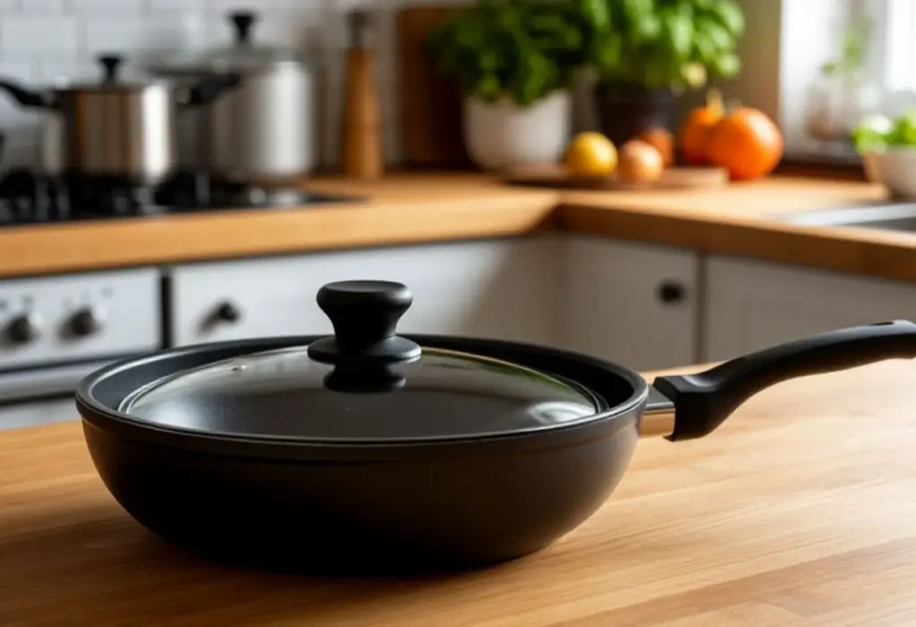 Nunca guardes tu sartén de hierro fundido con la tapa puesta, y esta es la razón