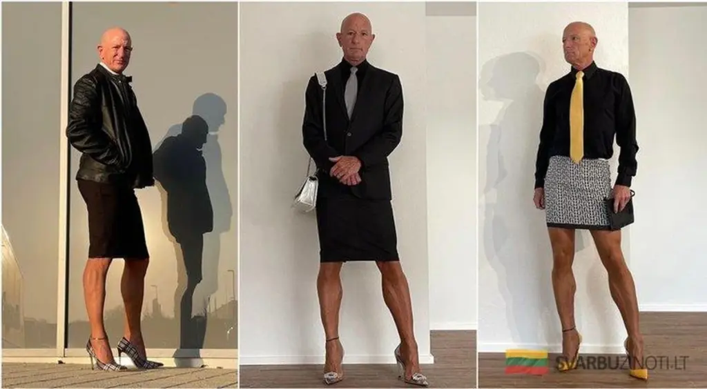 Padre de tres y fan de faldas y tacones: "Mi esposa no se inmuta"