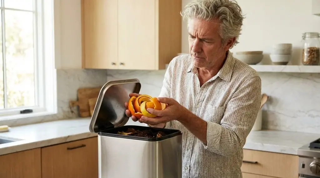 Por qué tus cáscaras de cítricos tardan meses en descomponerse en el compost