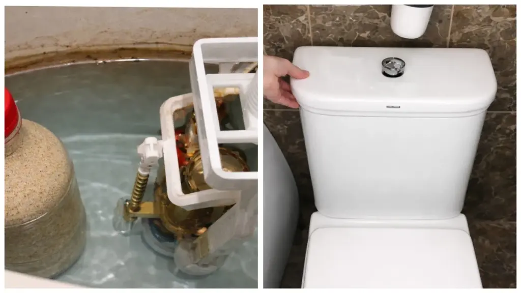 Reduce tu factura de agua en un 30%: el truco simple de la botella de arena en el inodoro