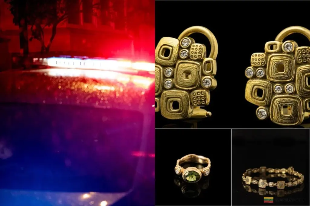 Robaron joyas por 250.000 €: la empresaria de Vilnius clama contra la seguridad inútil