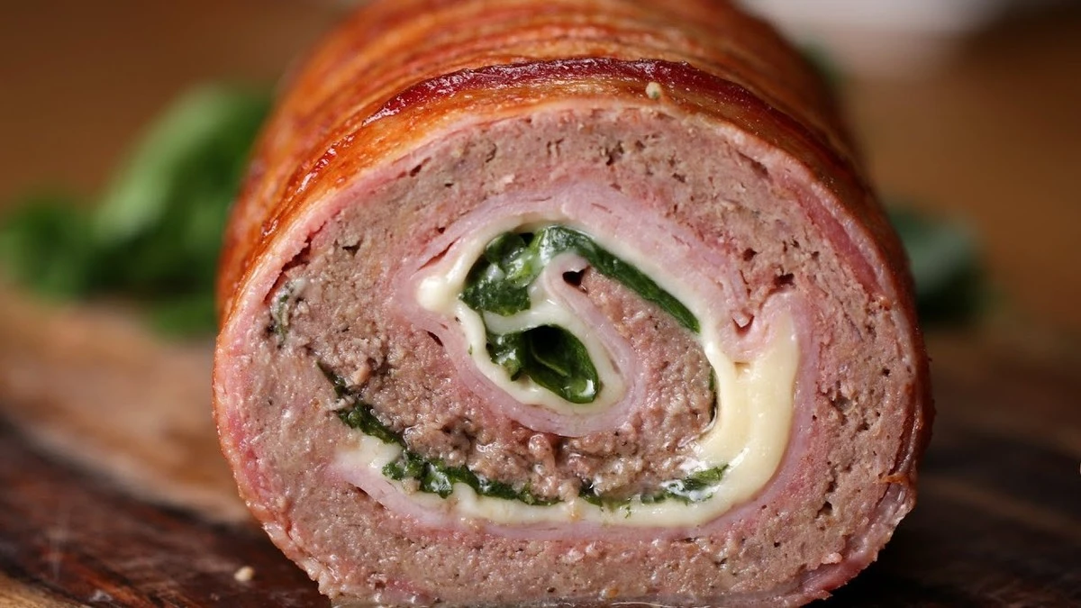 Rollo de queso y carne: la receta secreta que sorprende en cualquier mesa - image 1