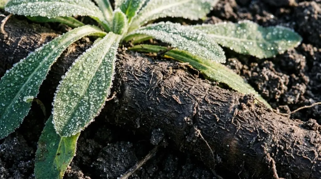Siembra hoy esta raíz negra que los antiguos amaban y sorprende a tu paladar