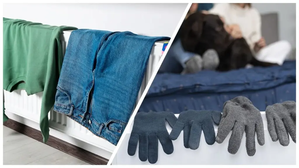Si secas ropa en el radiador o calentador, lee esto urgentemente: una vez basta para arruinar tus prendas