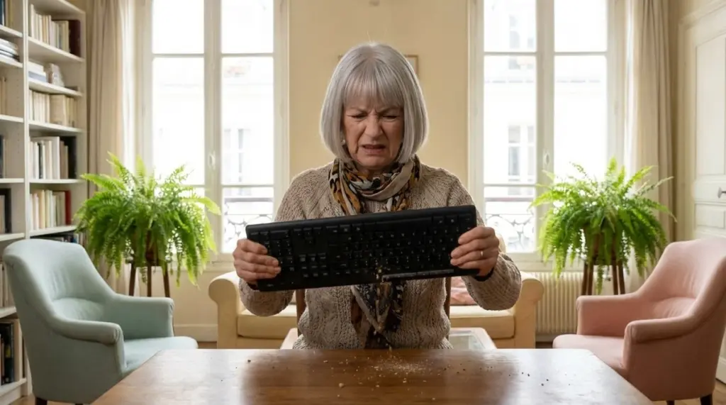 Tu teclado es una bomba de tiempo bacteriana: Lo que encontré al limpiarlo por primera vez en 5 años me cambió la vida