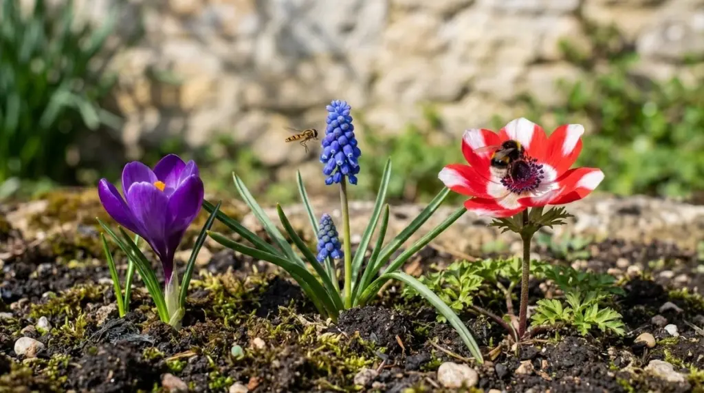 Un jardín floreciente: 3 flores esenciales para atraer abejas y mariposas desde ahora